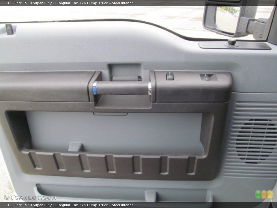 Steel Interior Door Panel for the 2012 Ford F550 Super Duty XL Regular Cab 4x4 Dump Truck #69258156