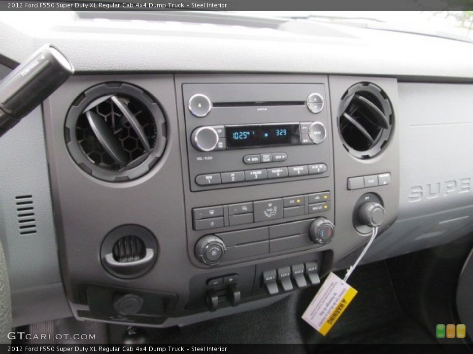 Steel Interior Controls for the 2012 Ford F550 Super Duty XL Regular Cab 4x4 Dump Truck #69258220