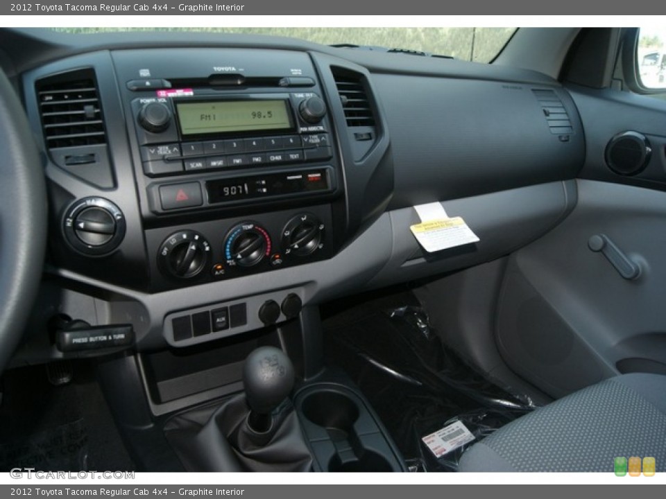 Graphite Interior Photo for the 2012 Toyota Tacoma Regular Cab 4x4 #69261315