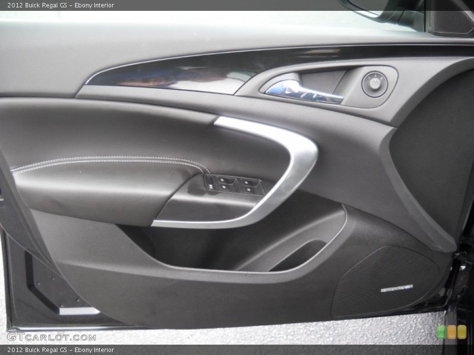 Ebony Interior Door Panel for the 2012 Buick Regal GS #69263871