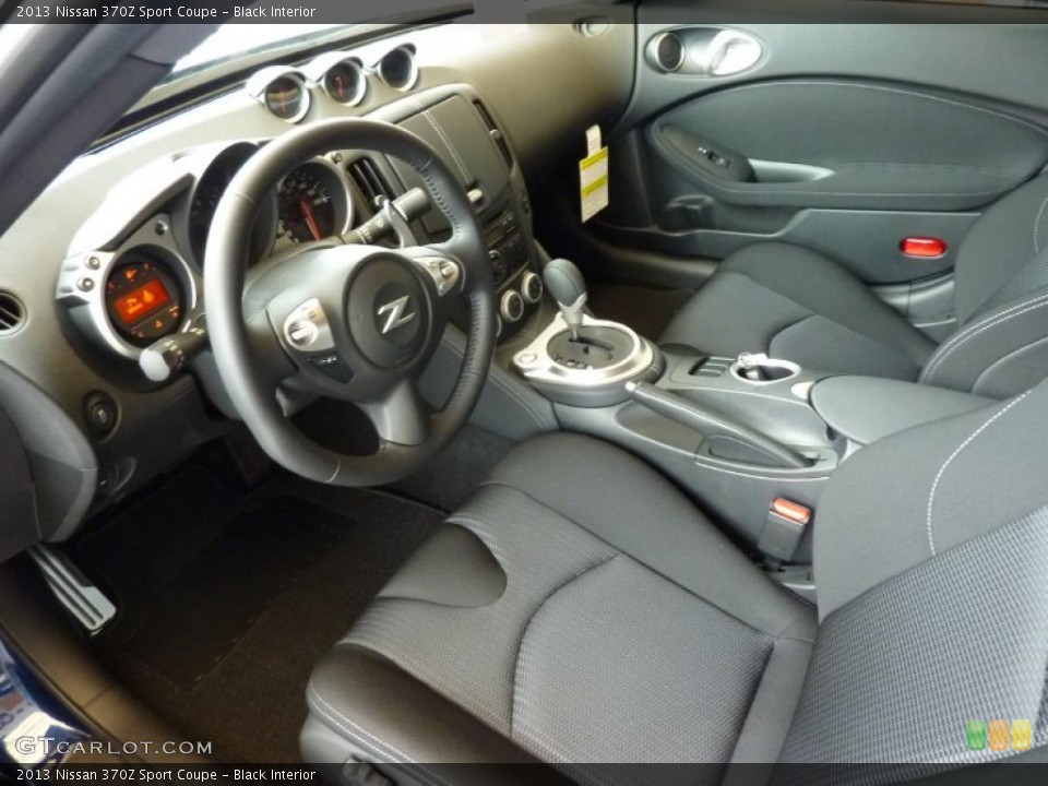 Black Interior Prime Interior for the 2013 Nissan 370Z Sport Coupe #69265434