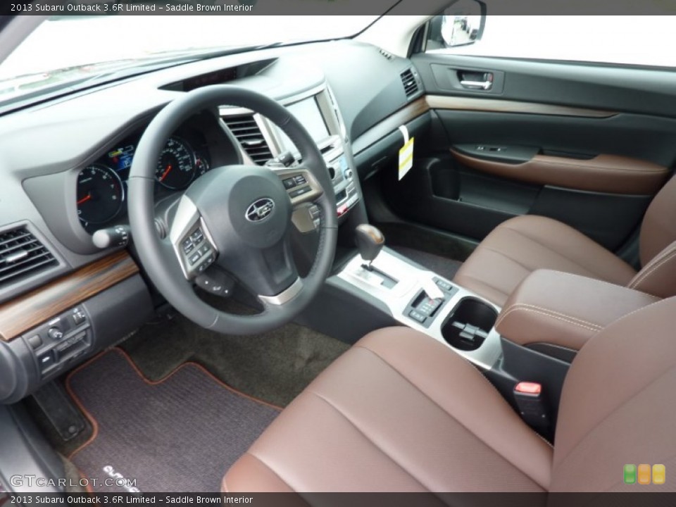 Saddle Brown Interior Prime Interior for the 2013 Subaru Outback 3.6R Limited #69267669