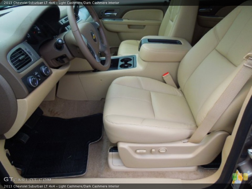 Light Cashmere/Dark Cashmere Interior Photo for the 2013 Chevrolet Suburban LT 4x4 #69269019