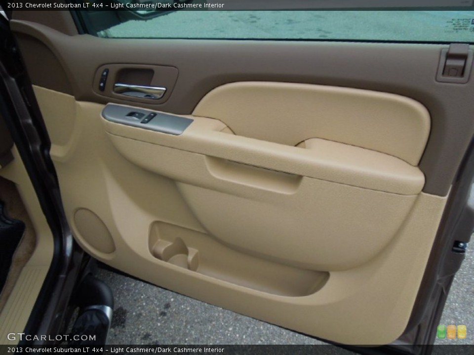 Light Cashmere/Dark Cashmere Interior Door Panel for the 2013 Chevrolet Suburban LT 4x4 #69269133