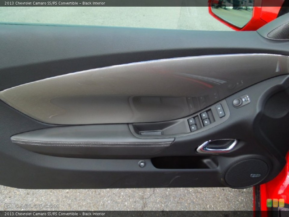 Black Interior Door Panel for the 2013 Chevrolet Camaro SS/RS Convertible #69269352