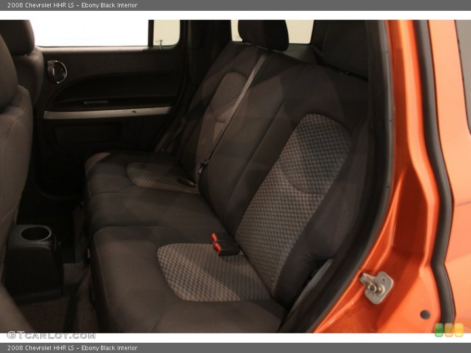 Ebony Black Interior Rear Seat for the 2008 Chevrolet HHR LS #69270483