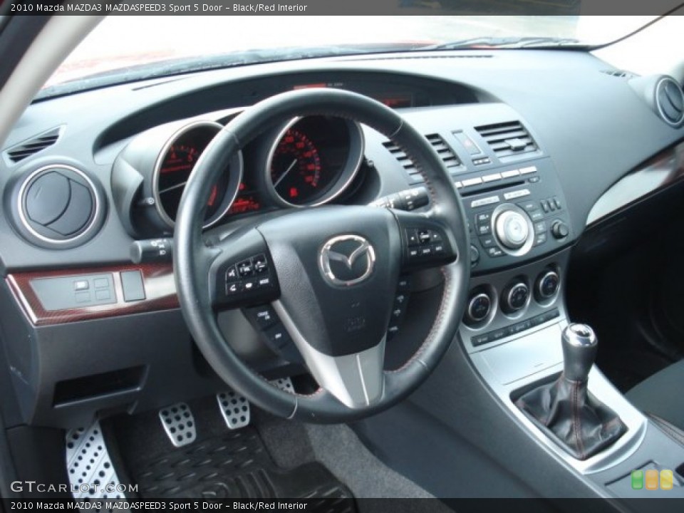 Black/Red Interior Photo for the 2010 Mazda MAZDA3 MAZDASPEED3 Sport 5 Door #69275479