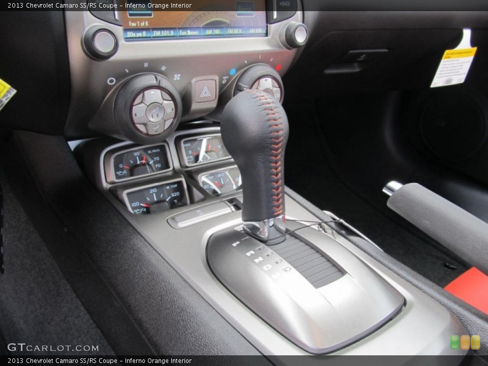 Inferno Orange Interior Transmission for the 2013 Chevrolet Camaro SS/RS Coupe #69275785