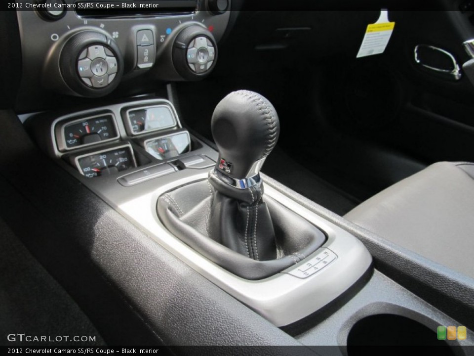 Black Interior Transmission for the 2012 Chevrolet Camaro SS/RS Coupe #69275928