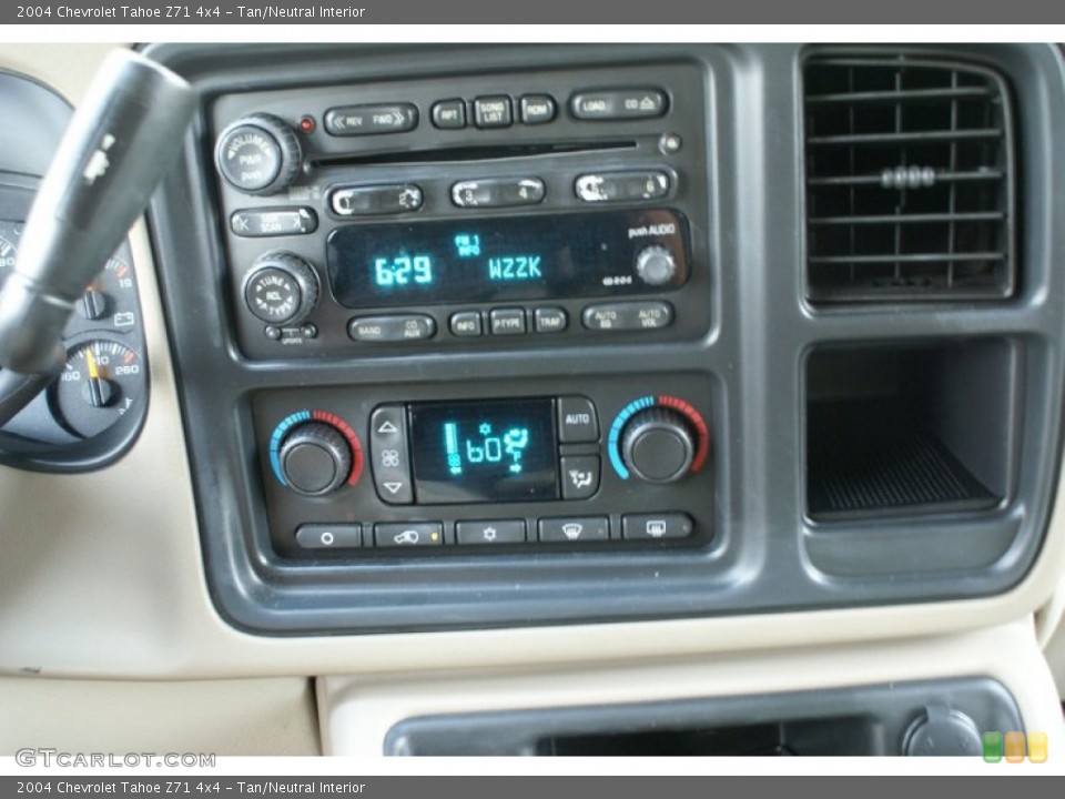 Tan/Neutral Interior Controls for the 2004 Chevrolet Tahoe Z71 4x4 #69282129