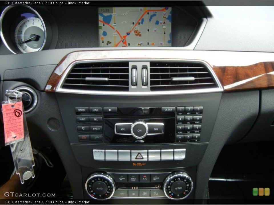 Black Interior Controls for the 2013 Mercedes-Benz C 250 Coupe #69283584