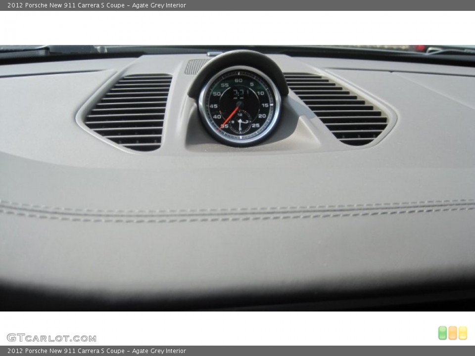 Agate Grey Interior Gauges for the 2012 Porsche New 911 Carrera S Coupe #69283812