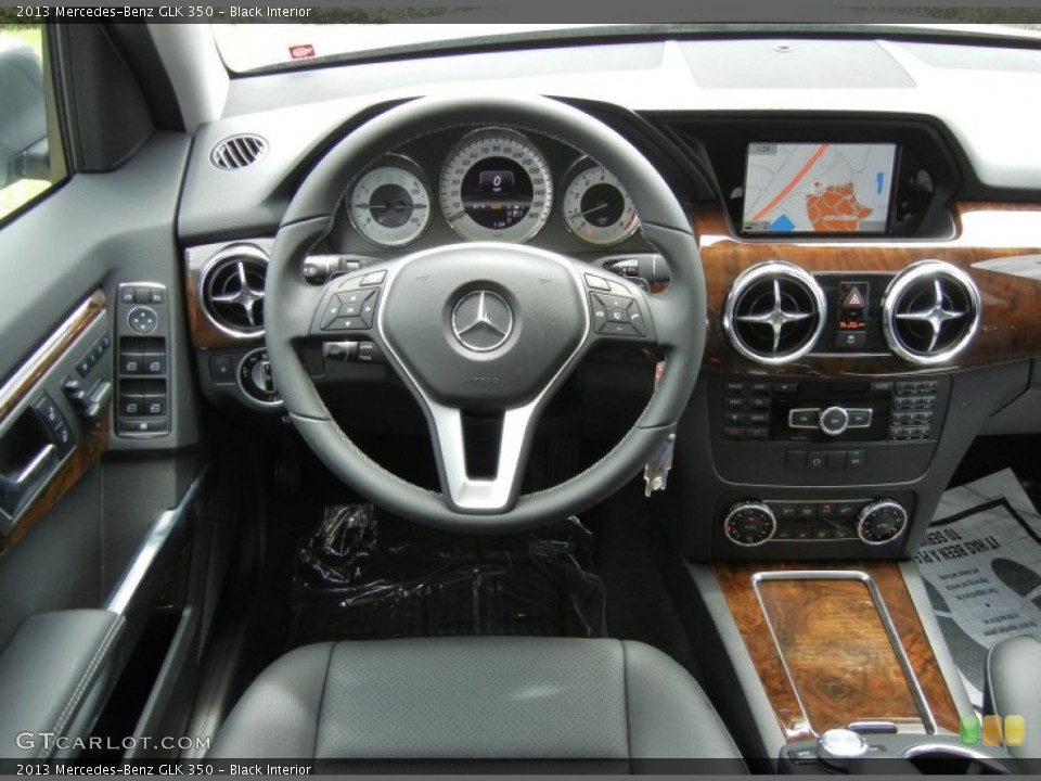 Black Interior Dashboard for the 2013 Mercedes-Benz GLK 350 #69283926