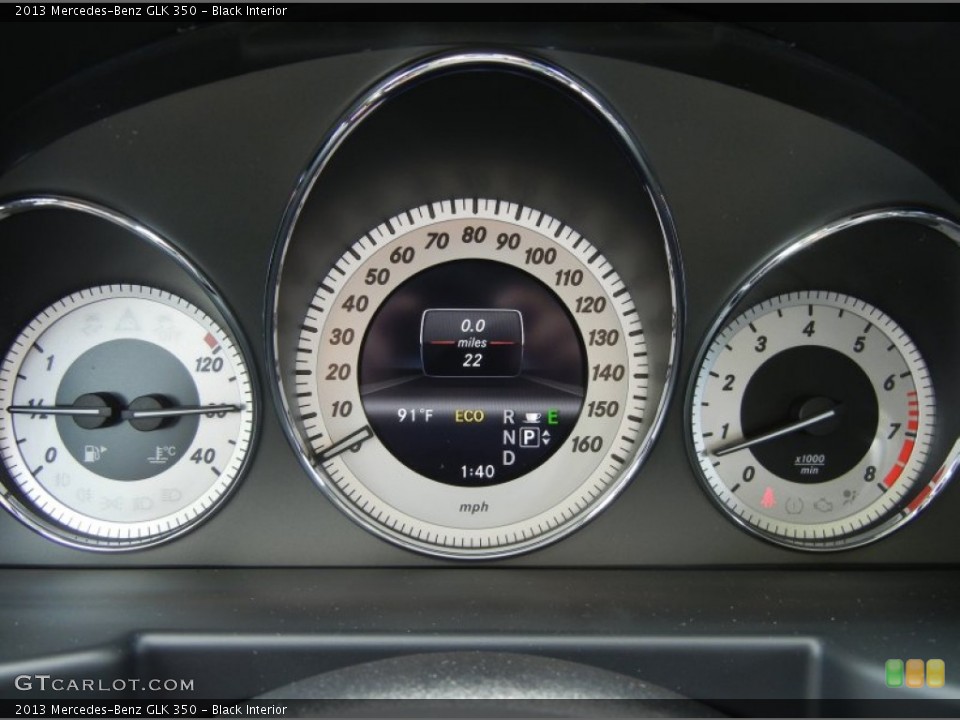 Black Interior Gauges for the 2013 Mercedes-Benz GLK 350 #69283935