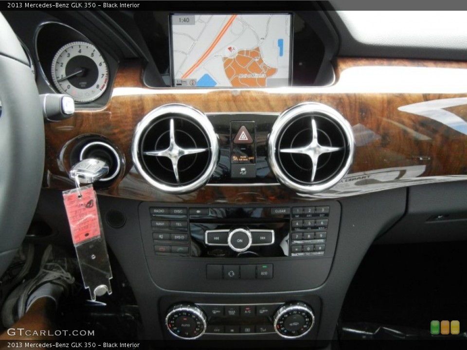 Black Interior Controls for the 2013 Mercedes-Benz GLK 350 #69283942