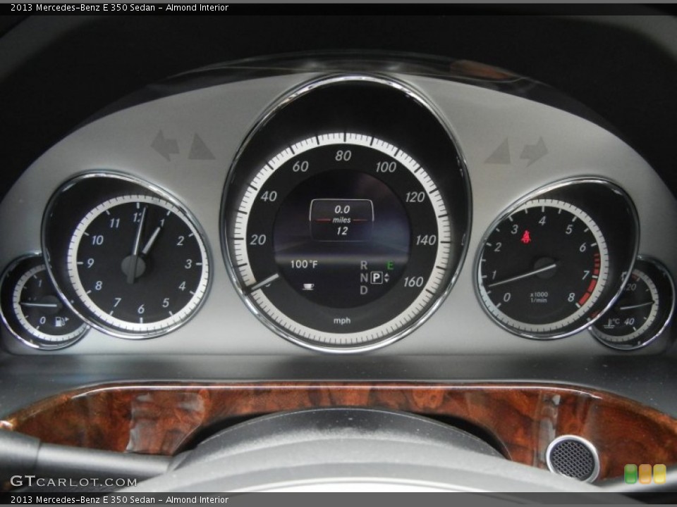 Almond Interior Gauges for the 2013 Mercedes-Benz E 350 Sedan #69284043