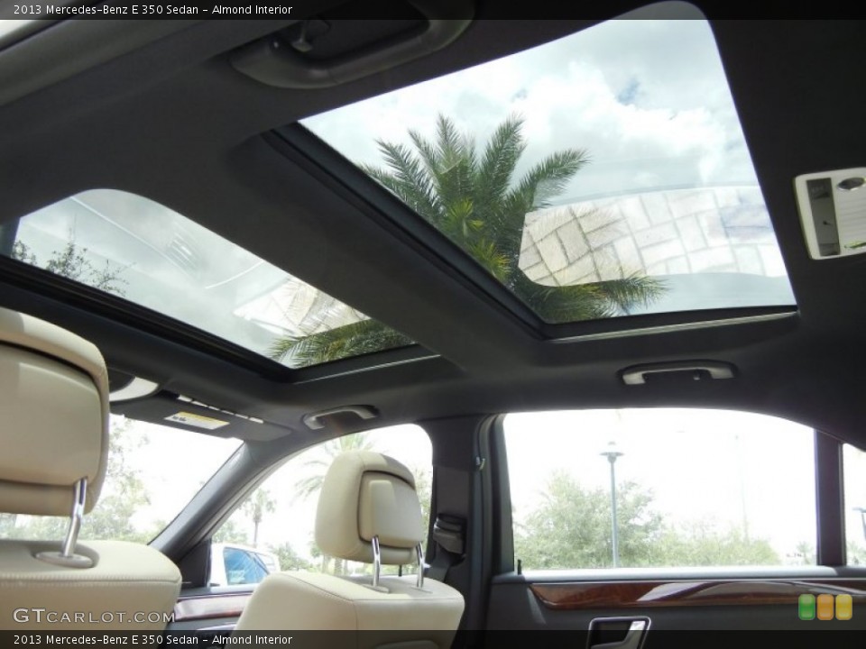 Almond Interior Sunroof for the 2013 Mercedes-Benz E 350 Sedan #69284253