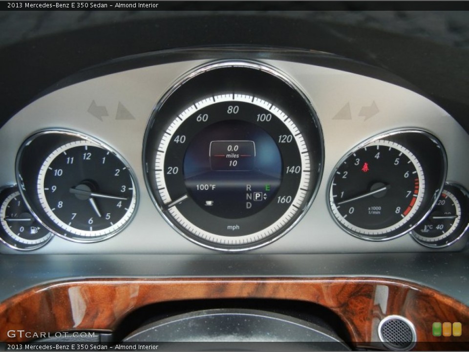 Almond Interior Gauges for the 2013 Mercedes-Benz E 350 Sedan #69284271