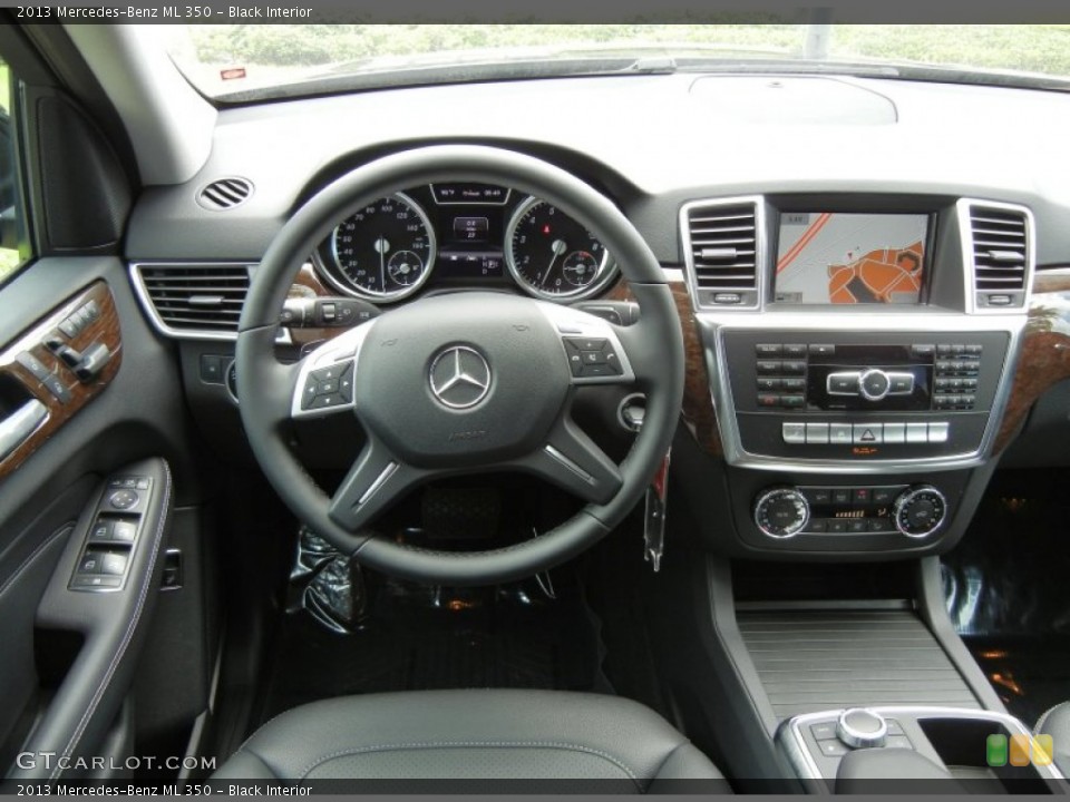 Black Interior Dashboard for the 2013 Mercedes-Benz ML 350 #69284376