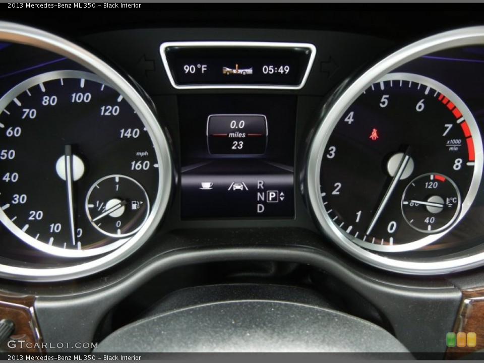 Black Interior Gauges for the 2013 Mercedes-Benz ML 350 #69284385
