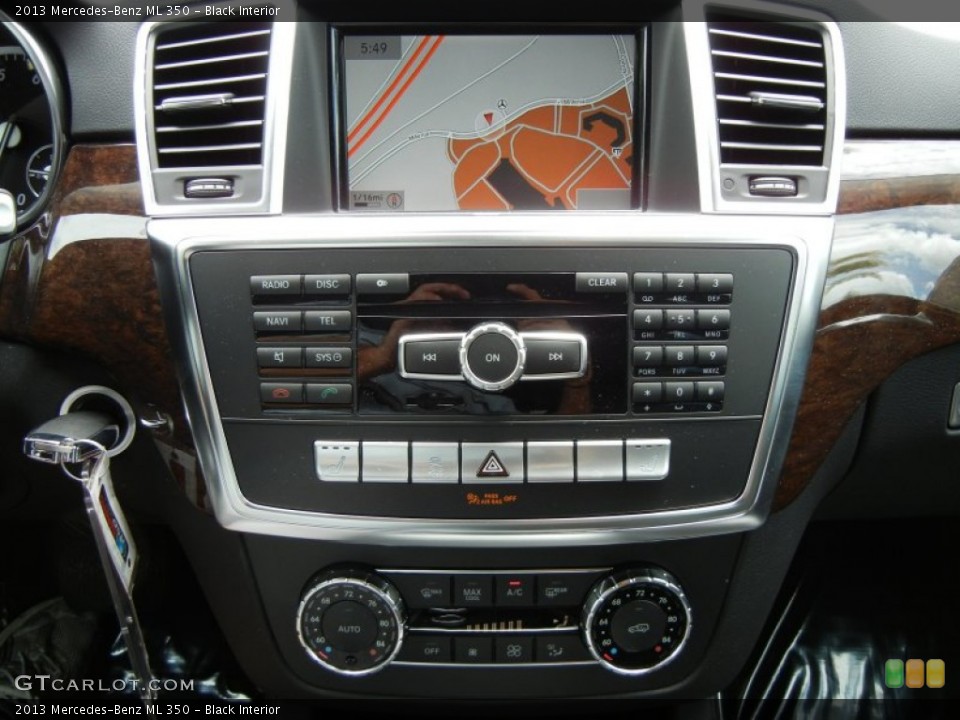 Black Interior Controls for the 2013 Mercedes-Benz ML 350 #69284394