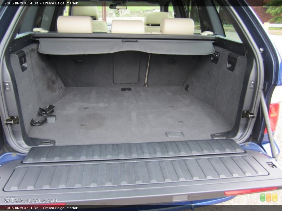 Cream Beige Interior Trunk for the 2006 BMW X5 4.8is #69284442