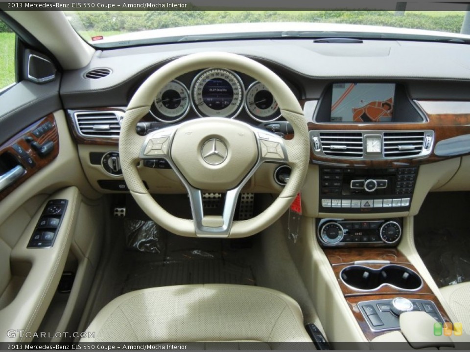 Almond/Mocha Interior Dashboard for the 2013 Mercedes-Benz CLS 550 Coupe #69284487