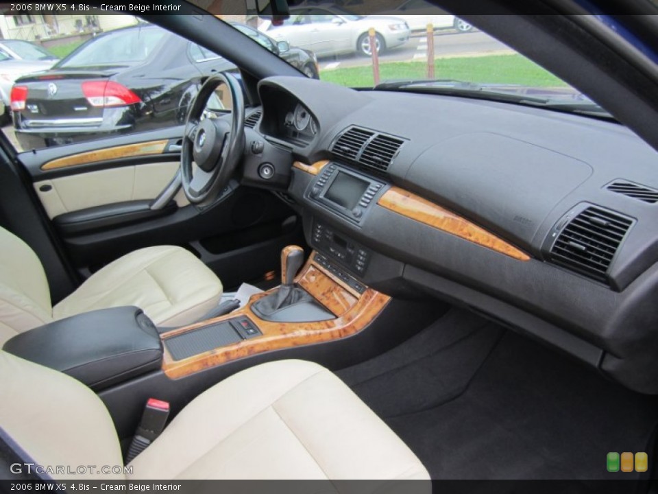 Cream Beige Interior Dashboard for the 2006 BMW X5 4.8is #69284502