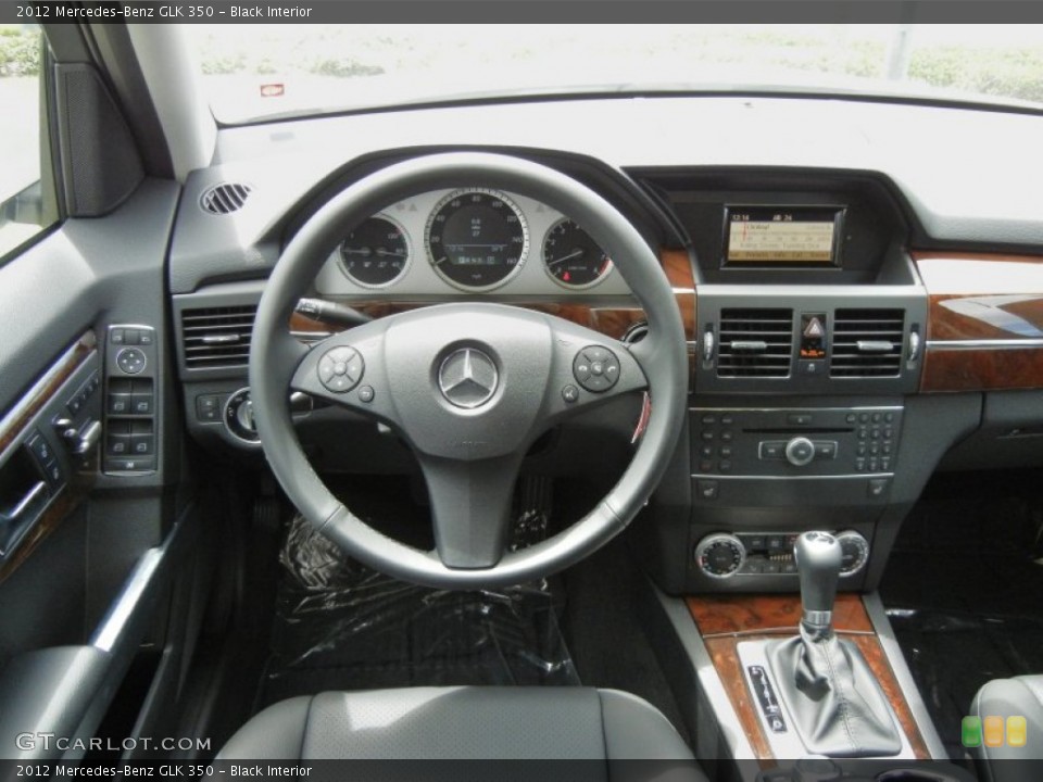 Black Interior Dashboard for the 2012 Mercedes-Benz GLK 350 #69284594