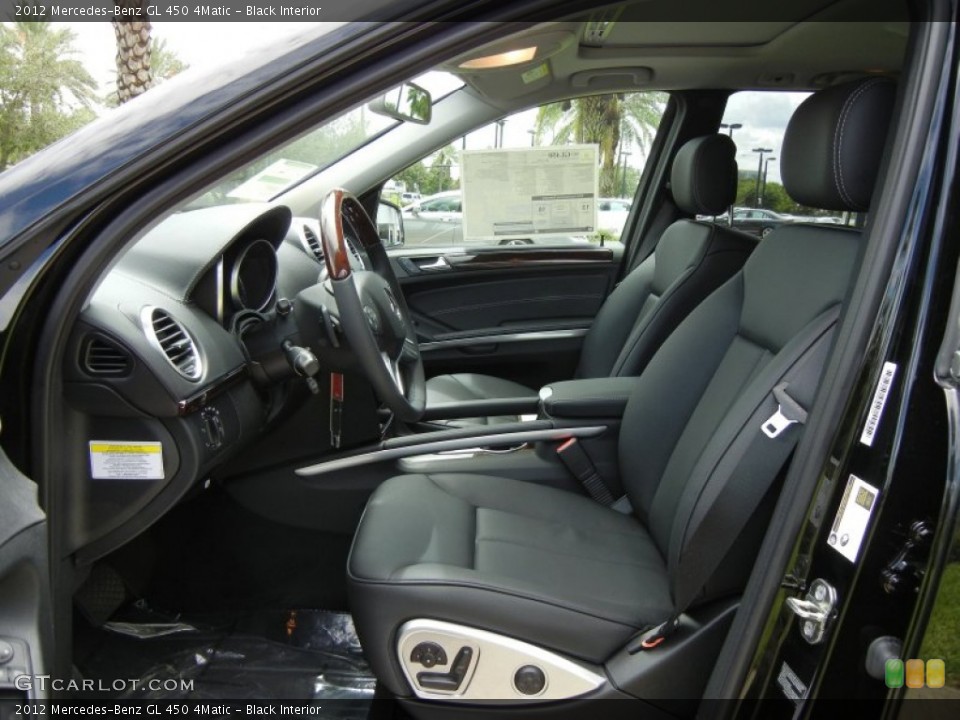 Black Interior Photo for the 2012 Mercedes-Benz GL 450 4Matic #69284805