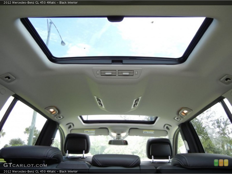 Black Interior Sunroof for the 2012 Mercedes-Benz GL 450 4Matic #69284832