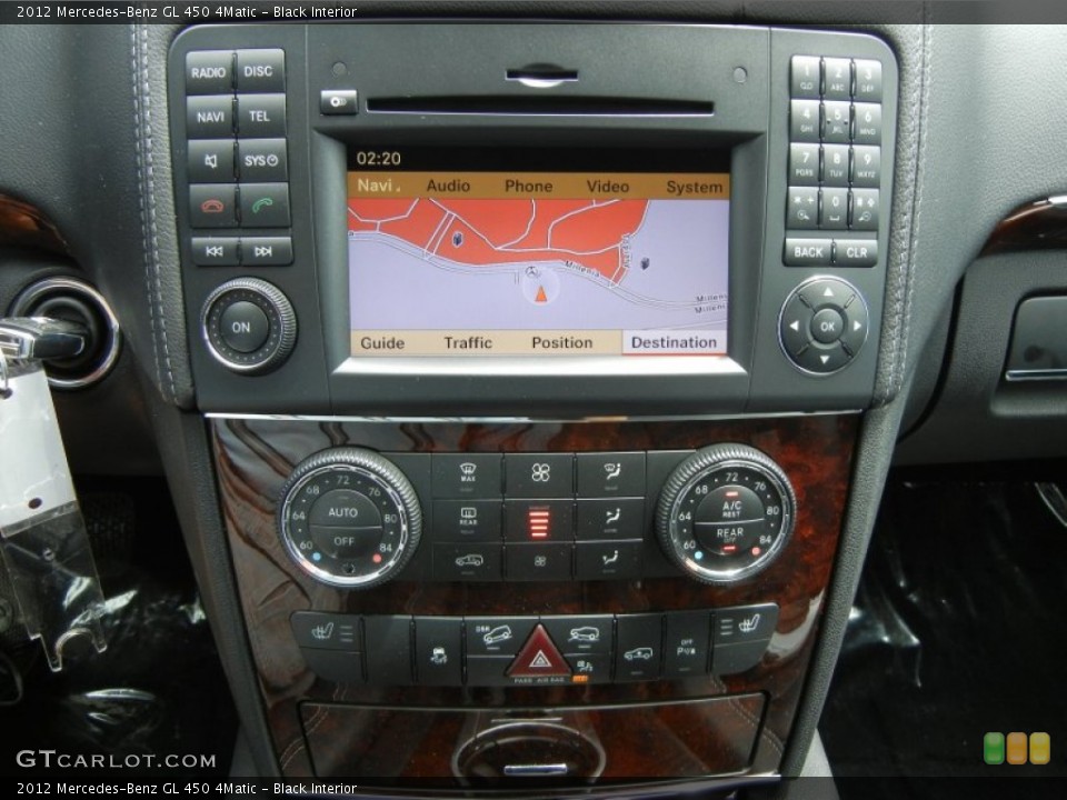 Black Interior Navigation for the 2012 Mercedes-Benz GL 450 4Matic #69284859