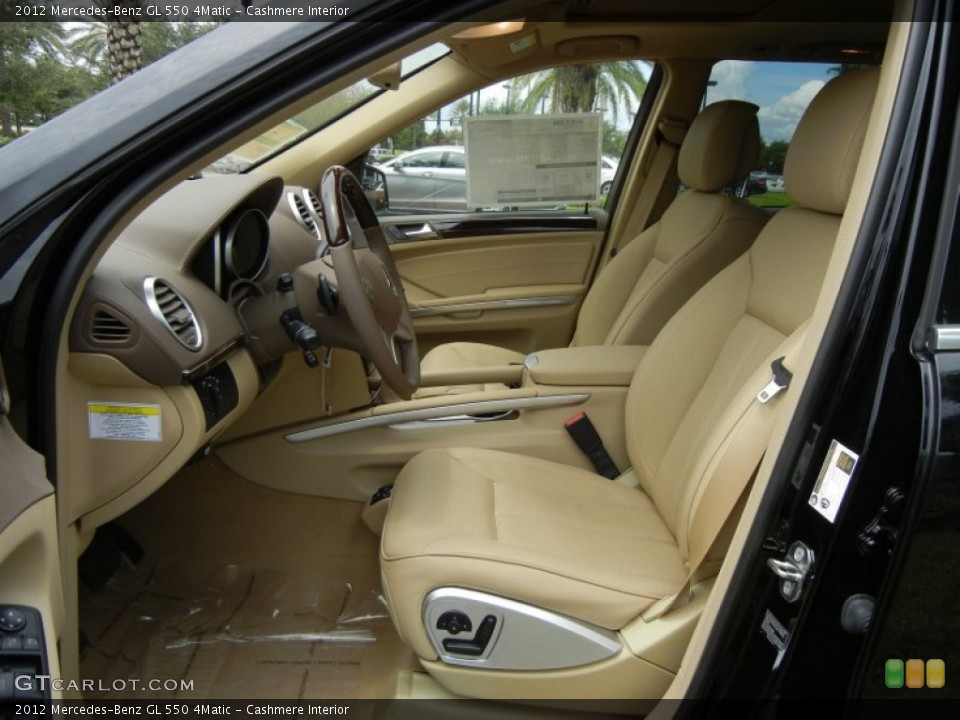 Cashmere Interior Prime Interior for the 2012 Mercedes-Benz GL 550 4Matic #69285069