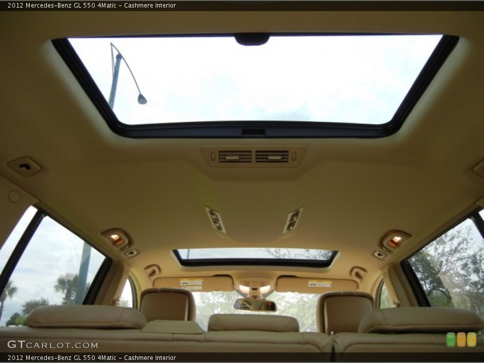 Cashmere Interior Sunroof for the 2012 Mercedes-Benz GL 550 4Matic #69285098