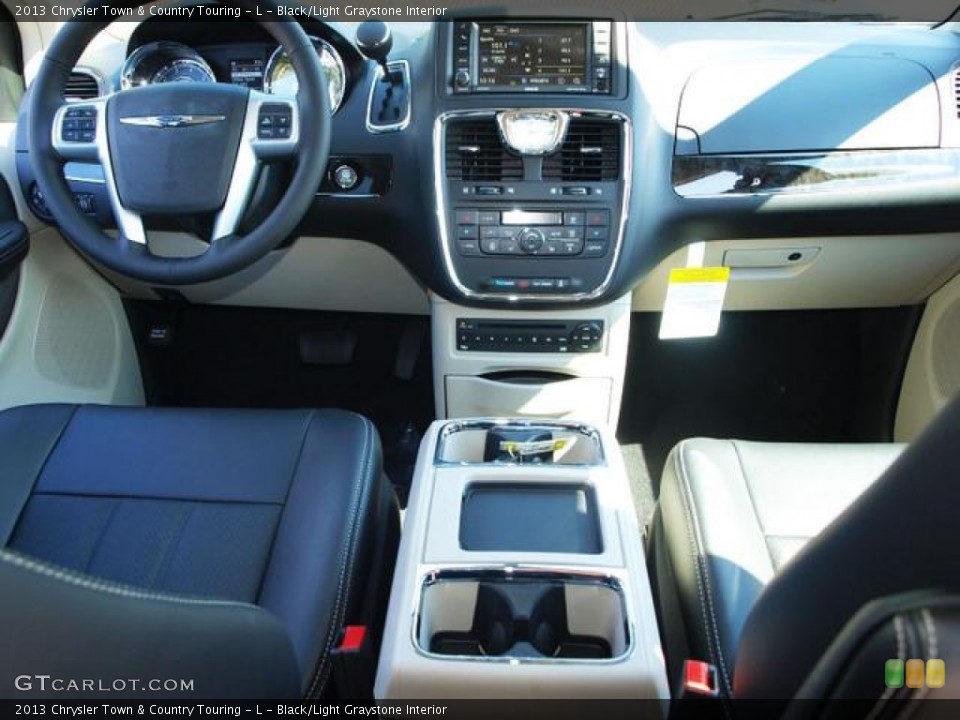 Black/Light Graystone Interior Dashboard for the 2013 Chrysler Town & Country Touring - L #69286530