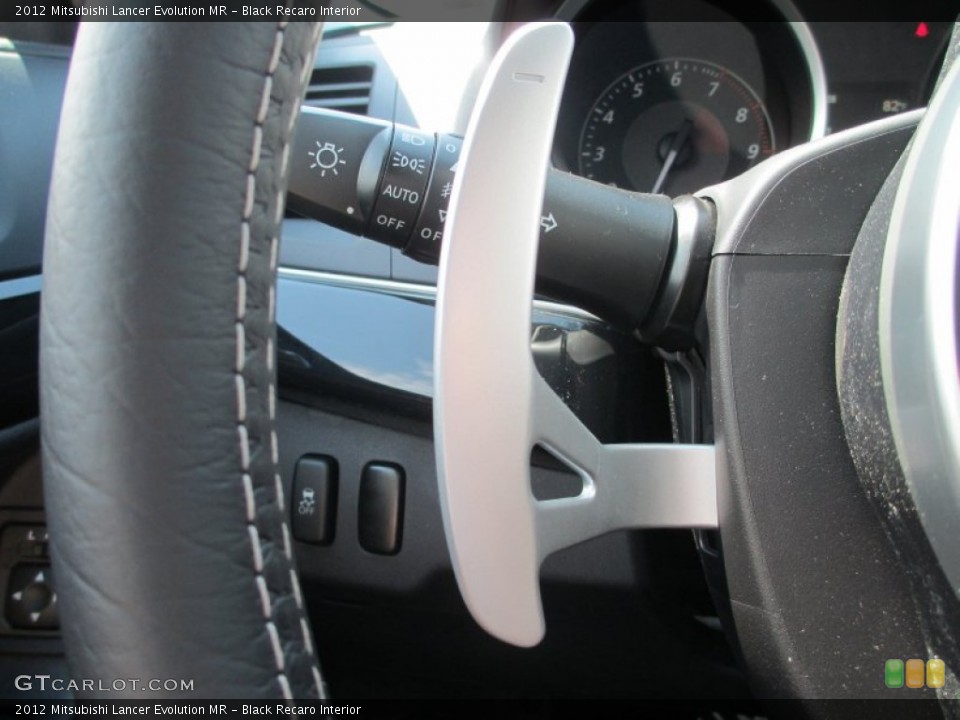Black Recaro Interior Transmission for the 2012 Mitsubishi Lancer Evolution MR #69286830