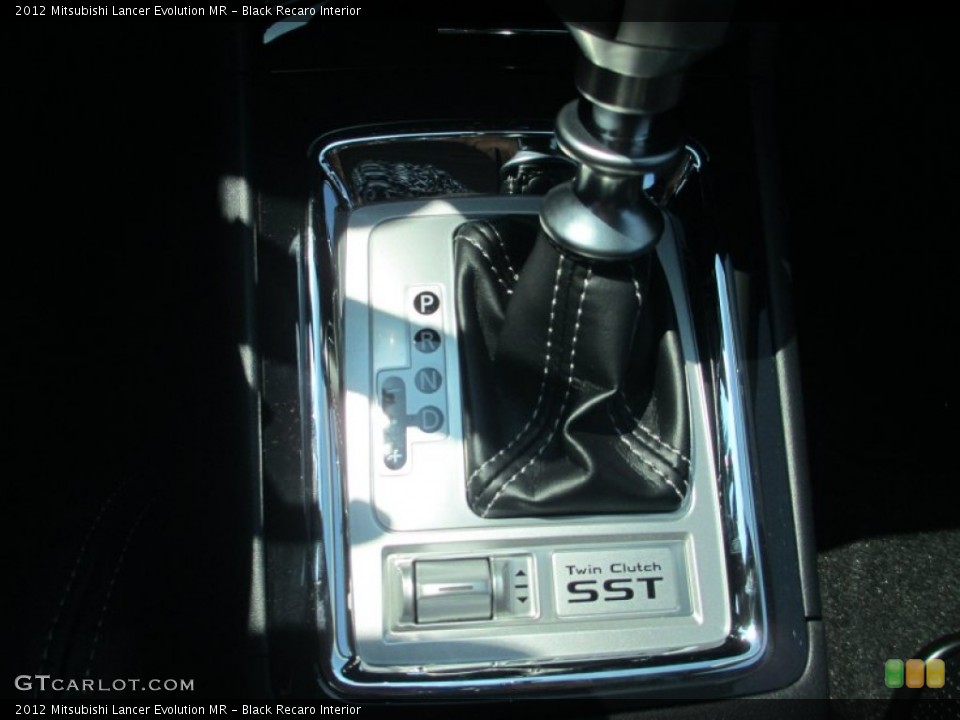 Black Recaro Interior Transmission for the 2012 Mitsubishi Lancer Evolution MR #69286878