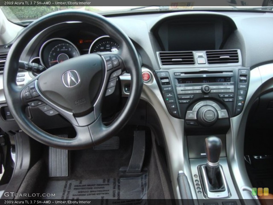 Umber/Ebony Interior Dashboard for the 2009 Acura TL 3.7 SH-AWD #69286925