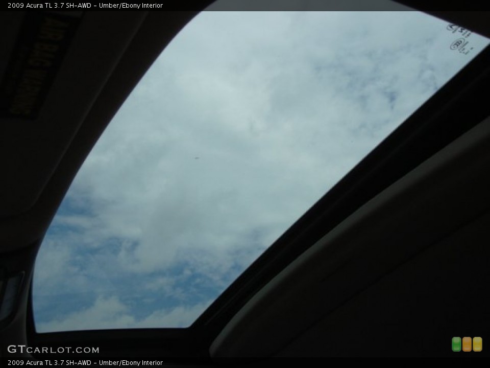 Umber/Ebony Interior Sunroof for the 2009 Acura TL 3.7 SH-AWD #69286932