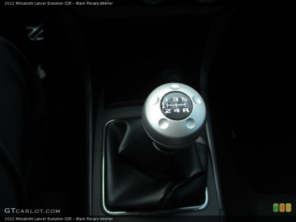 Black Recaro Interior Transmission for the 2012 Mitsubishi Lancer Evolution GSR #69287349