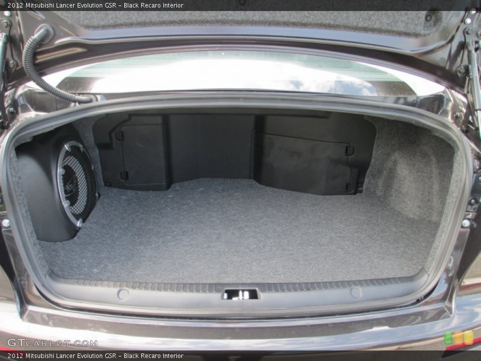 Black Recaro Interior Trunk for the 2012 Mitsubishi Lancer Evolution GSR #69287424