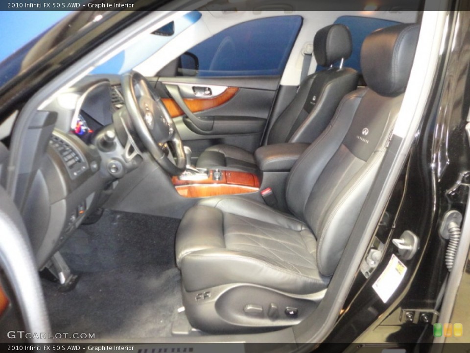 Graphite Interior Photo for the 2010 Infiniti FX 50 S AWD #69290307