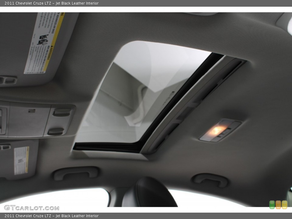 Jet Black Leather Interior Sunroof for the 2011 Chevrolet Cruze LTZ #69293370