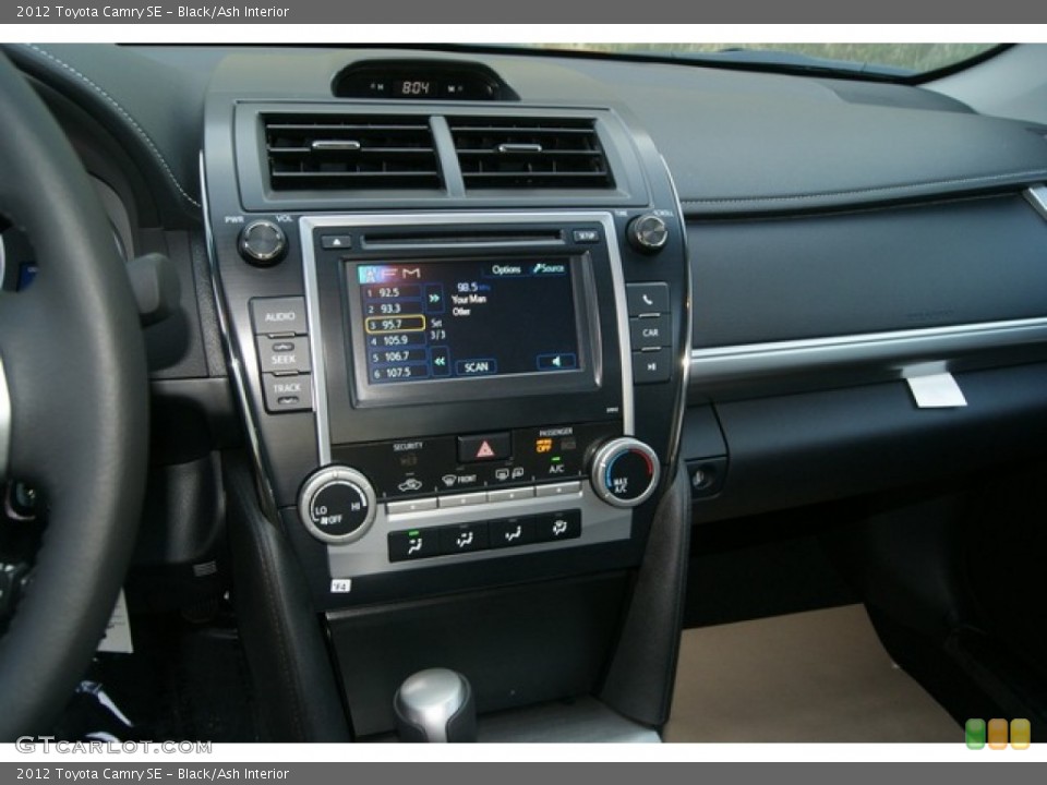 Black/Ash Interior Dashboard for the 2012 Toyota Camry SE #69294339