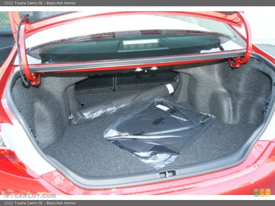 Black/Ash Interior Trunk for the 2012 Toyota Camry SE #69294357