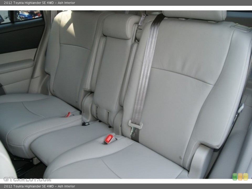 Ash Interior Rear Seat for the 2012 Toyota Highlander SE 4WD #69294810
