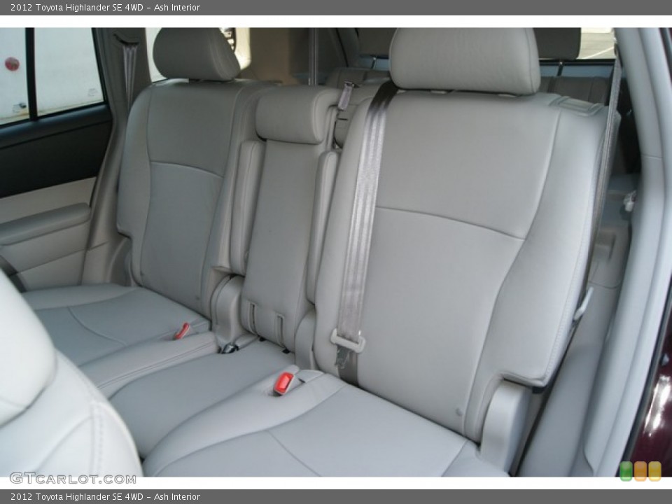Ash Interior Rear Seat for the 2012 Toyota Highlander SE 4WD #69294900