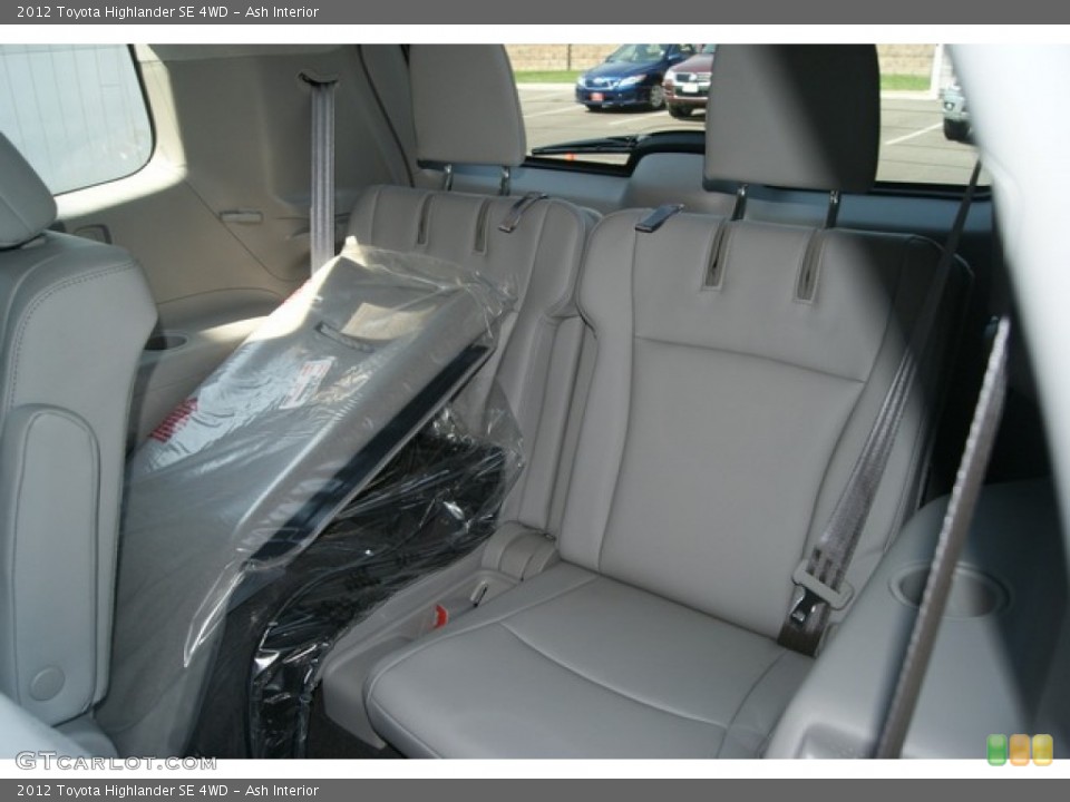 Ash Interior Rear Seat for the 2012 Toyota Highlander SE 4WD #69294909