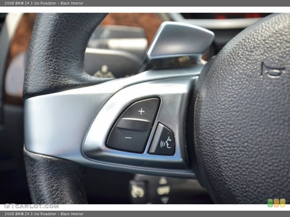 Black Interior Controls for the 2008 BMW Z4 3.0si Roadster #69298785