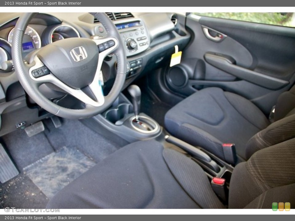 Sport Black Interior Prime Interior for the 2013 Honda Fit Sport #69301947